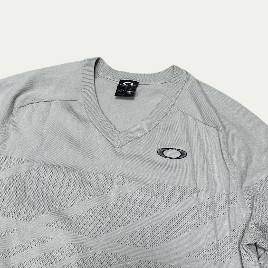 S 오클리 그레이 니트