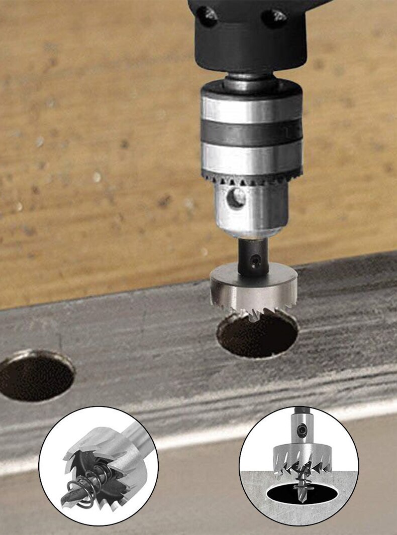 초강력 전문가용 구멍 홀 타공 특수 비트날 홀쏘 세트  5종 풀세트