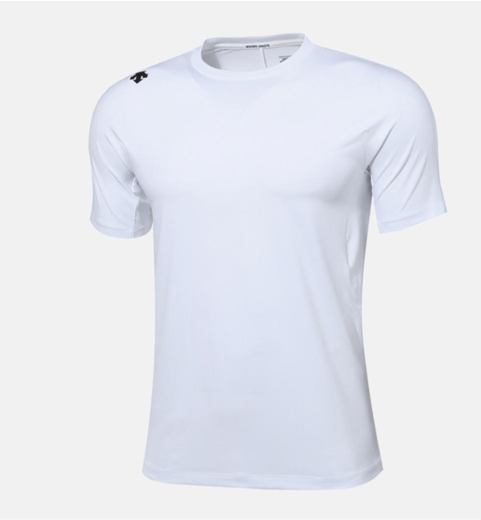 95[정품]남성 데상트 (새상품) 스포츠 기능성 반팔티셔츠