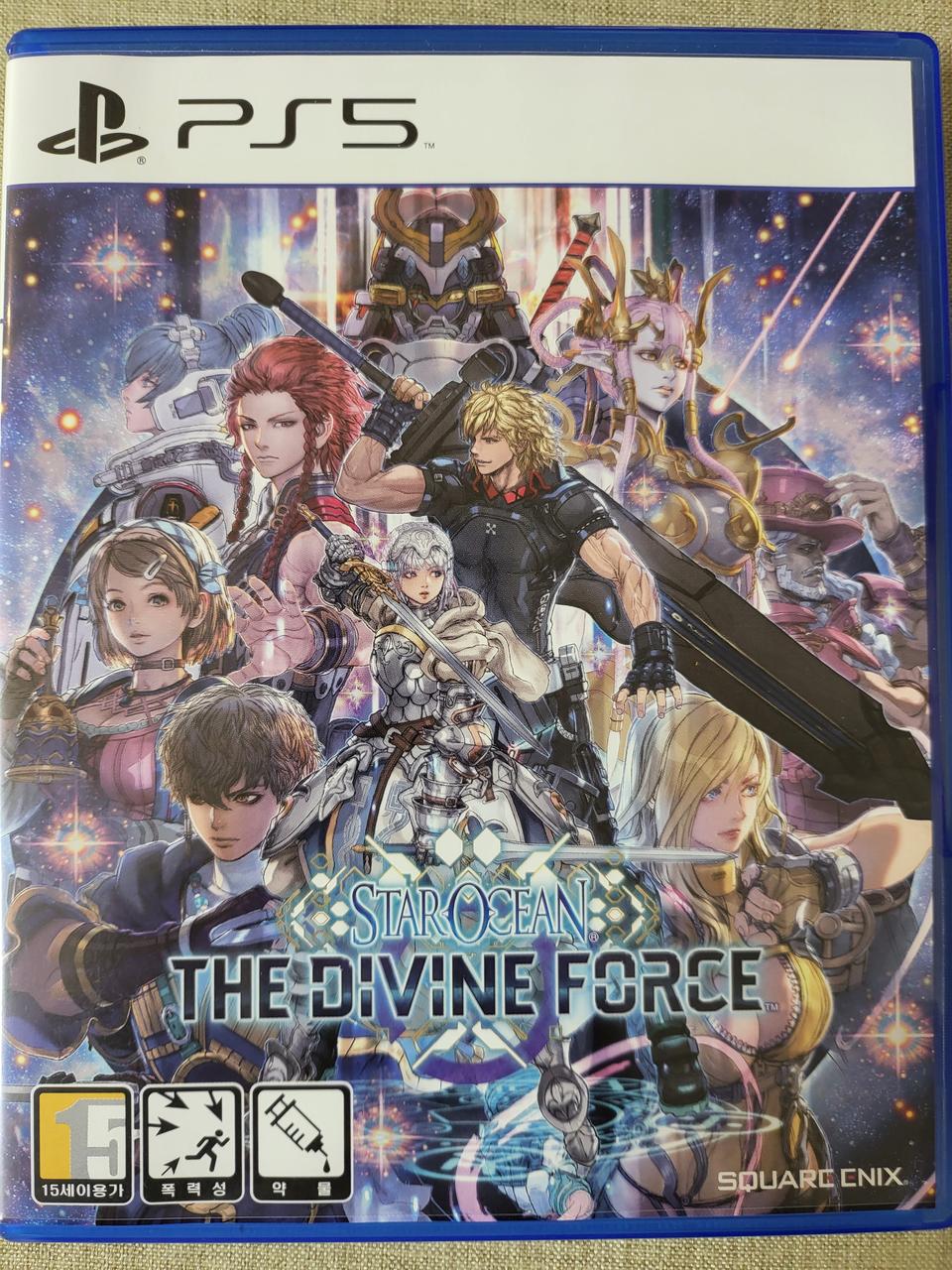 스타오션6 더 디바인 포스 정발 한글판 중고 무료배송 PS5