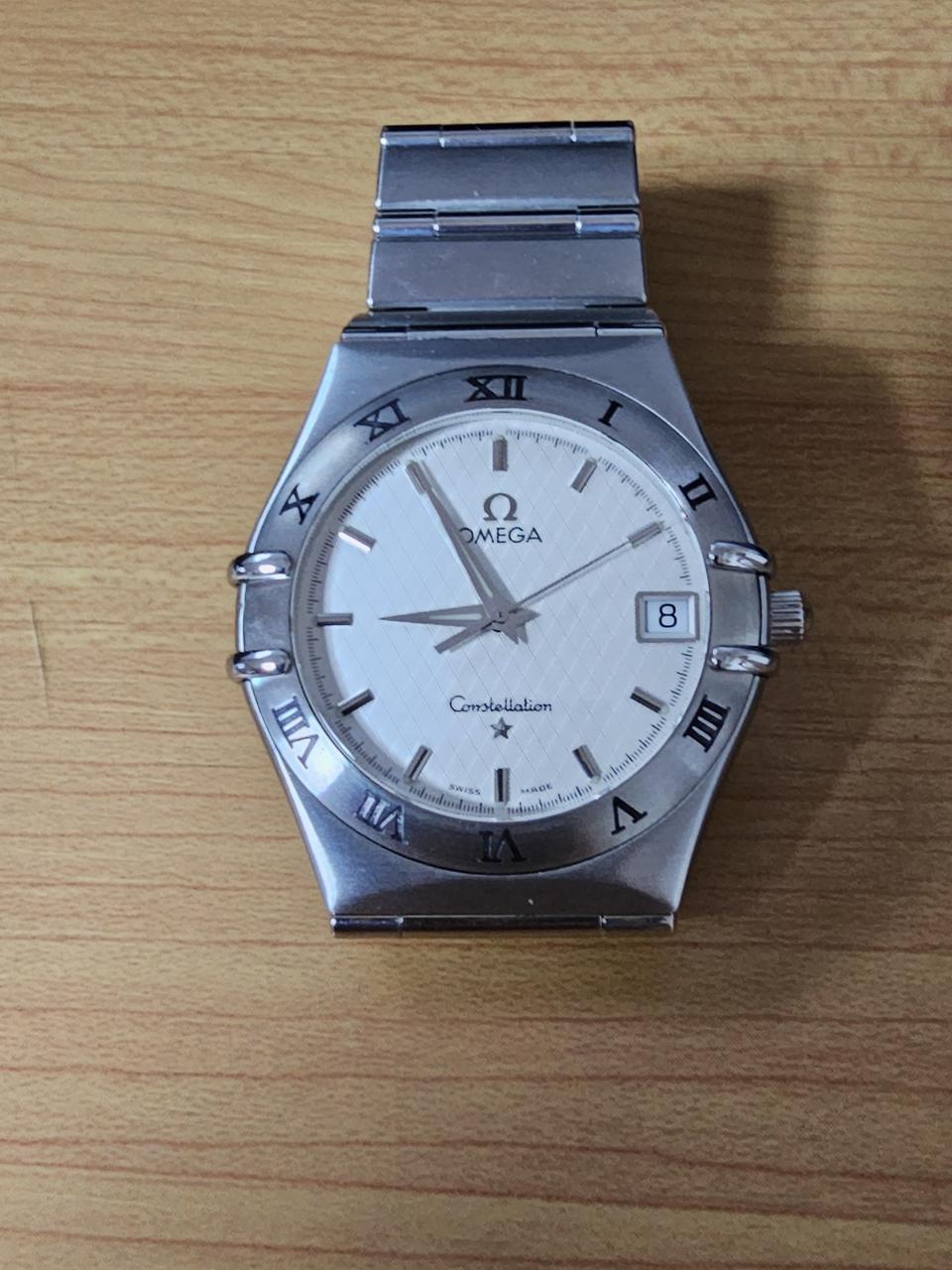 오메가 정품 컨스틸레이션 스틸