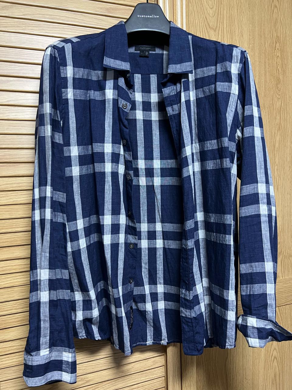 질스튜어트뉴욕 린넨셔츠 라지사이즈