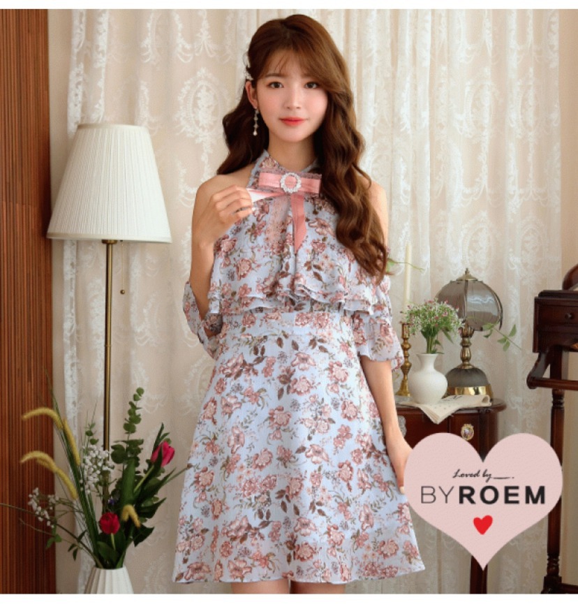 로엠 오프숄더 원피스