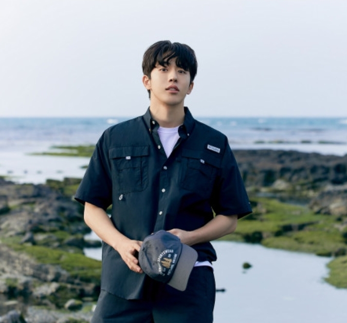 컬럼비아 남주혁 피싱 셔츠 새상품