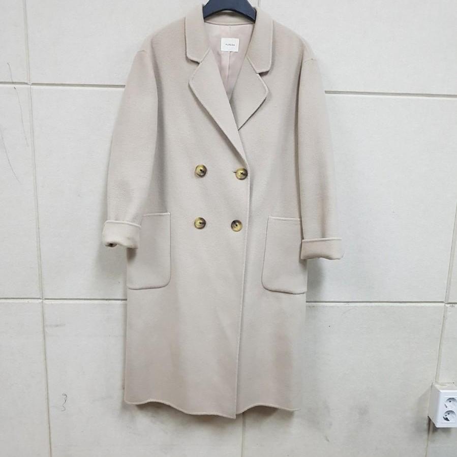 PUREDA 퓨어다 더블단추 핸드메이드 울롱코트