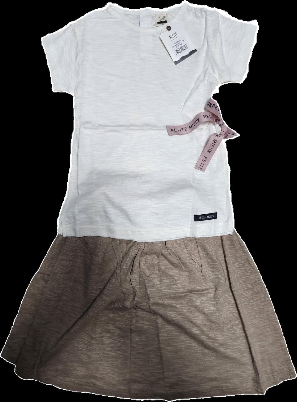 새상품) 여아.여자 아동 여름반팔상하세트 치마세트 105,110사이즈