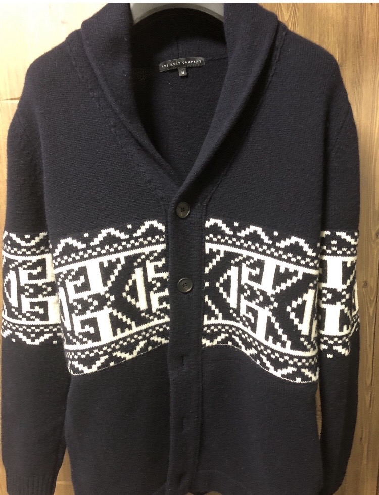 더니트컴퍼니 숄카라 카디건