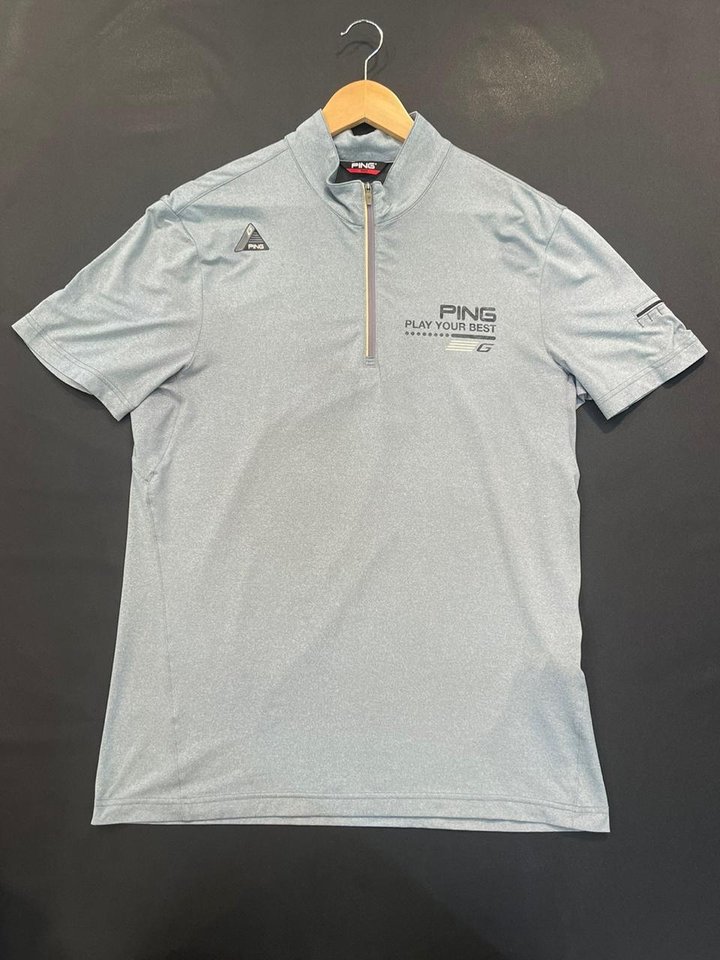 정품) PING 기능성 반집업 반팔티셔츠 95 ~ 1... | 세컨웨어