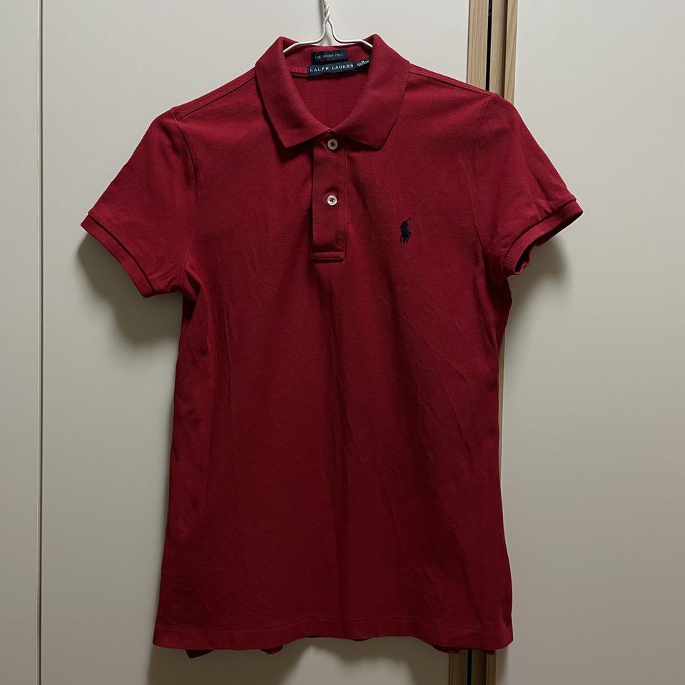 폴로 랄프로렌 카라티 피케 셔츠 면티 (스키니M)