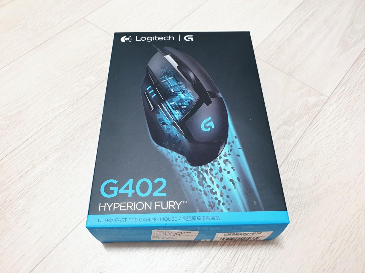 [새제품] 로지텍 G402 Hyperion Fury 게이밍마우스 국내정품