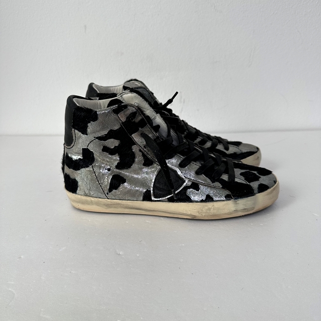 [미착용] 필립모델 송치 배색 스니커즈 정품 39 245-250