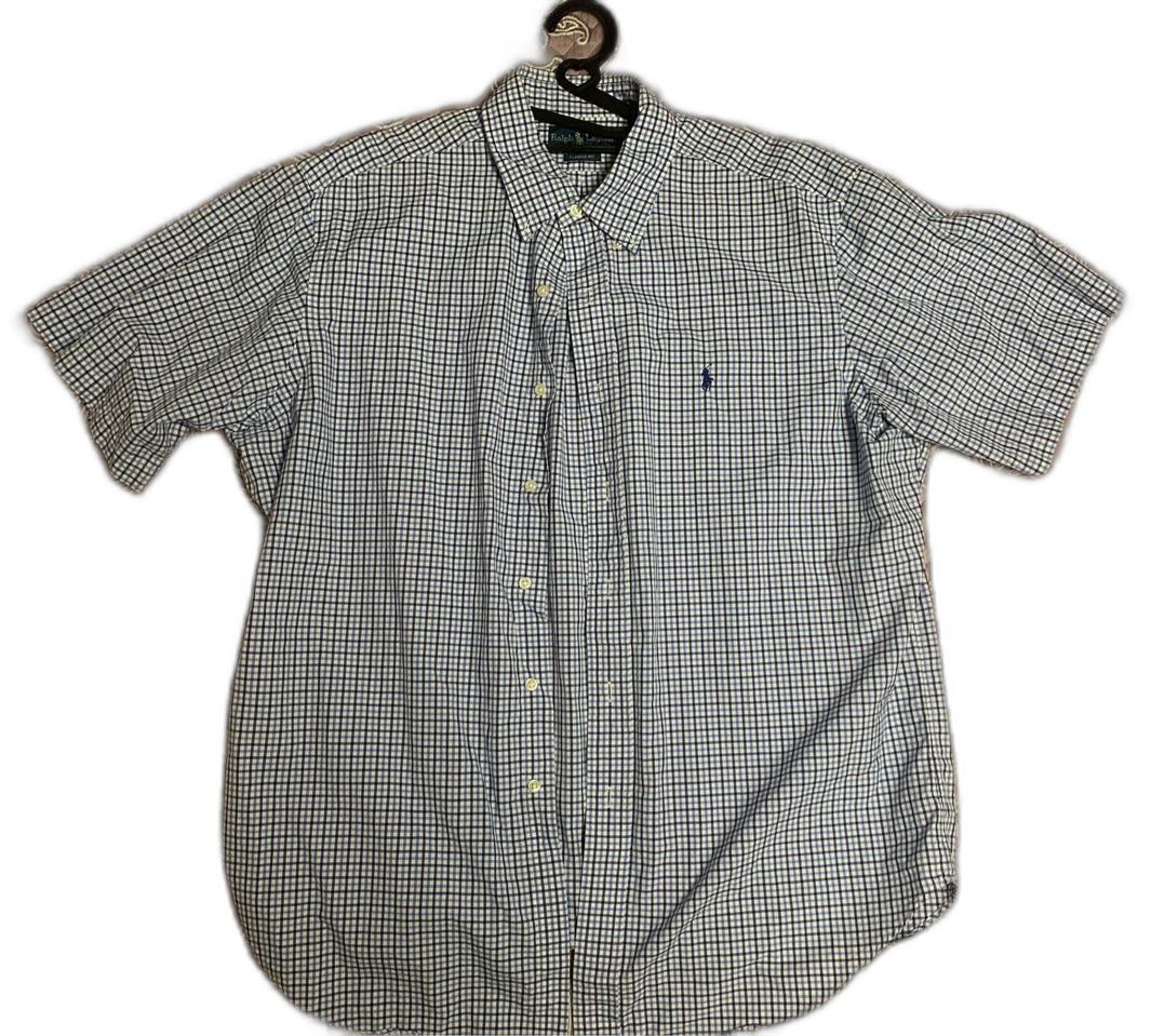 폴로랄프로렌 체크셔츠(반팔) 팔아요