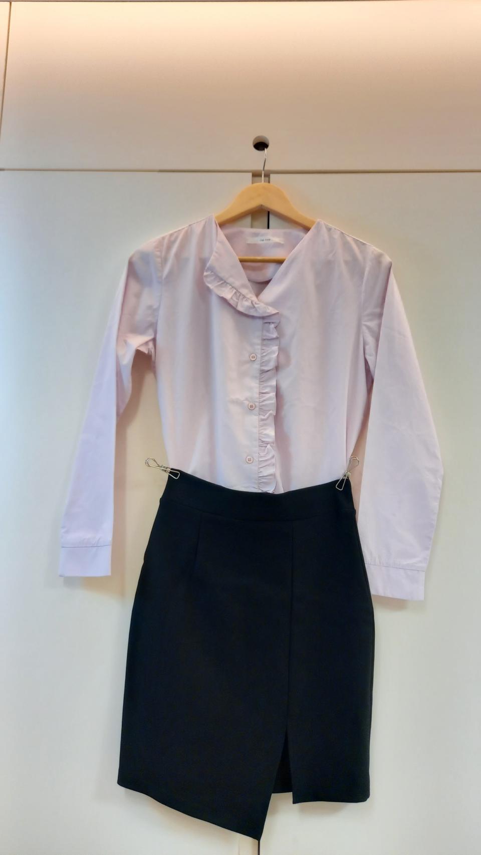 택있는 새상품/ 면접 블라우스 오피스룩 블라우스/ size M/