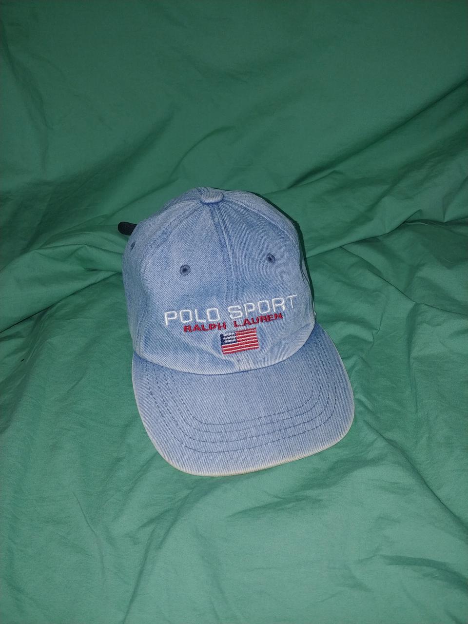 POLO SPORT.폴로 스포츠 USA 클래식 데님볼캡.설명확인