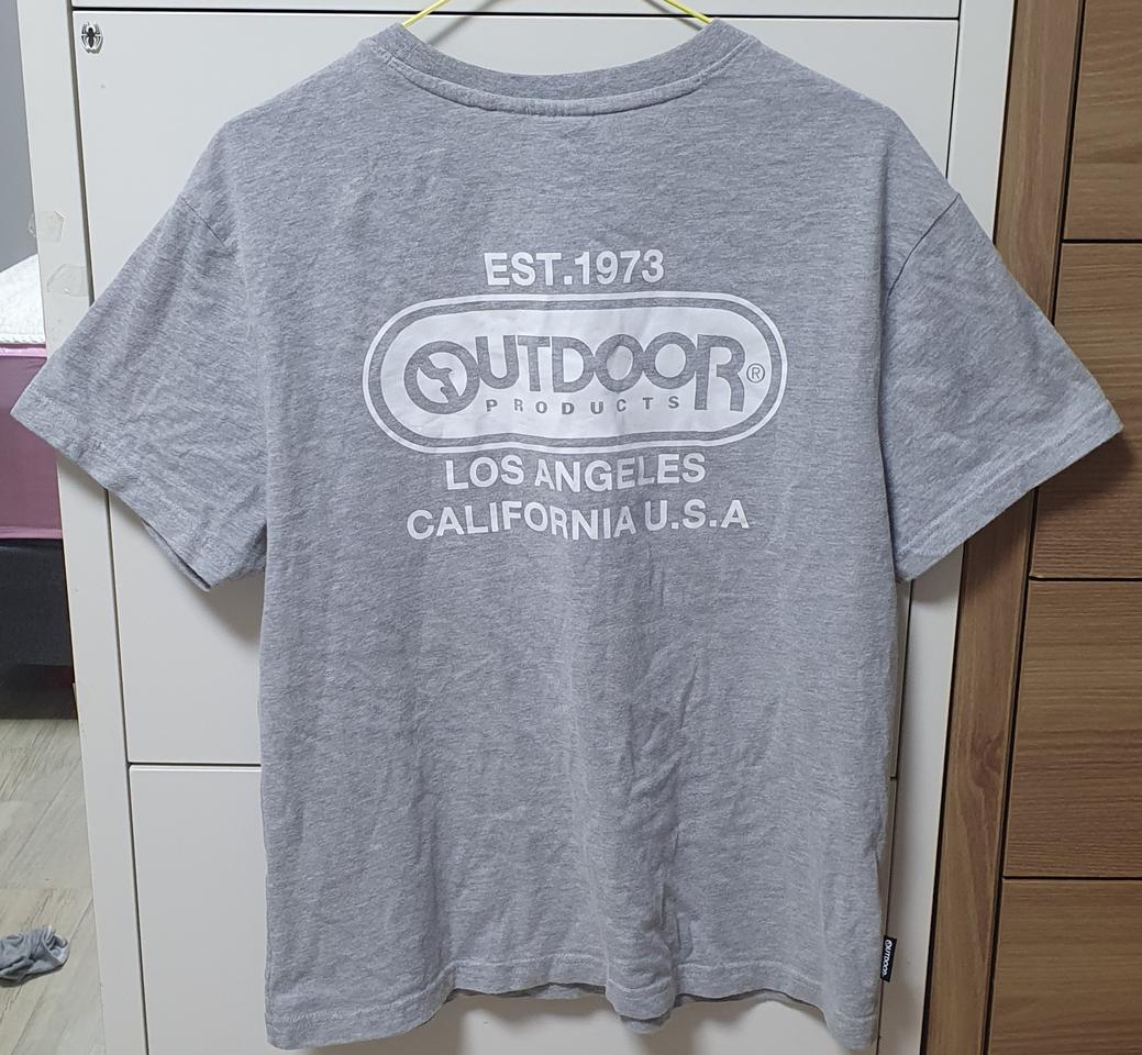 아웃도어 라운드넥 티셔츠 100 사이즈