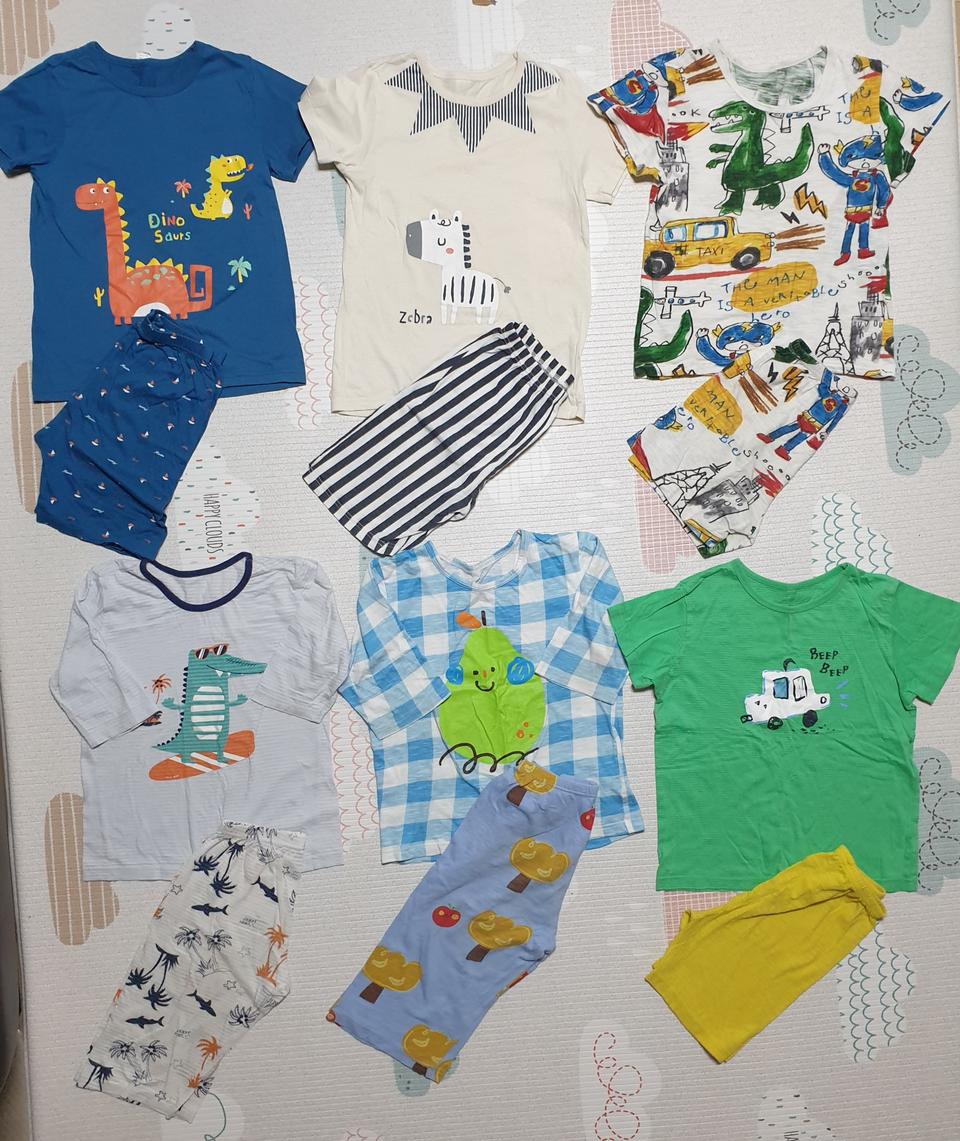 남아 여름실내복 120-130 (2번)