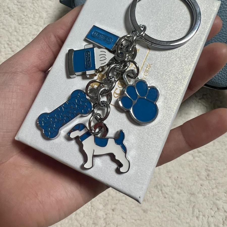 코치 미사용 키홀더/백참