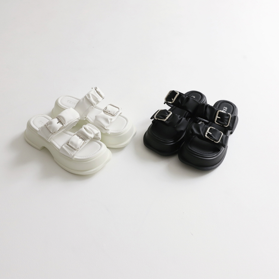 신상 키높이 통굽 슬리퍼