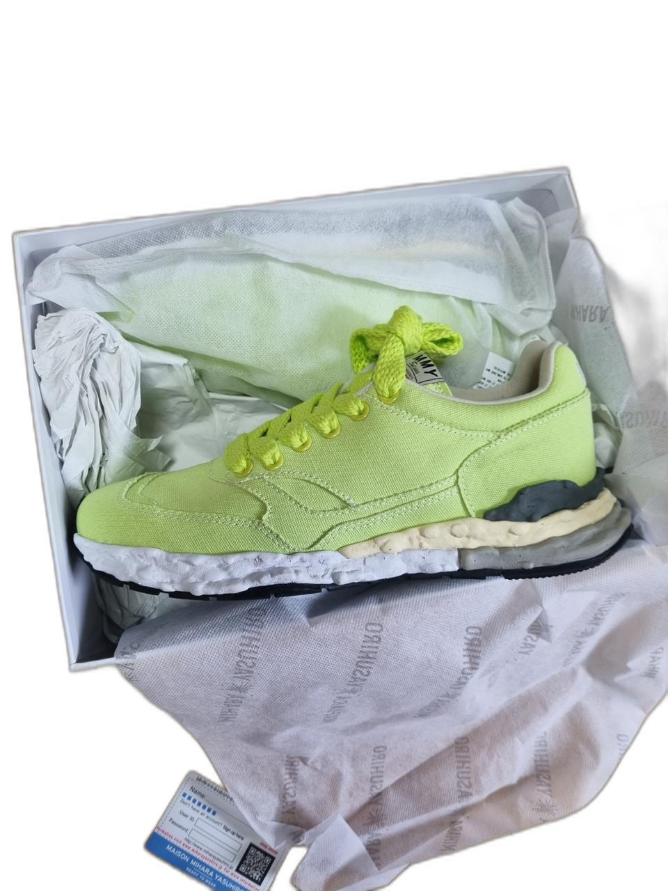 메종미하라 조지 캔버스 스니커즈 새상품