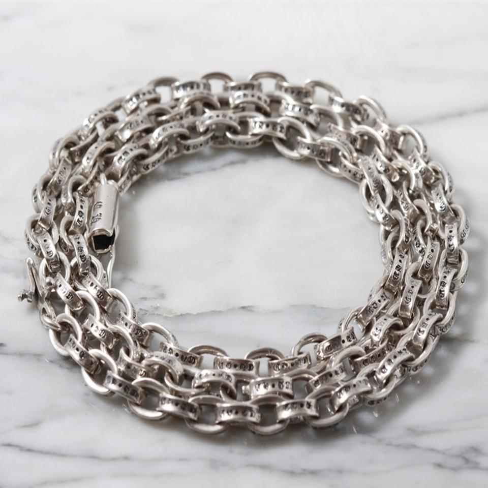 페이퍼 남자 여자 남여고용 커플 명품 은목걸이 고급스러운 세련된 힙합패션