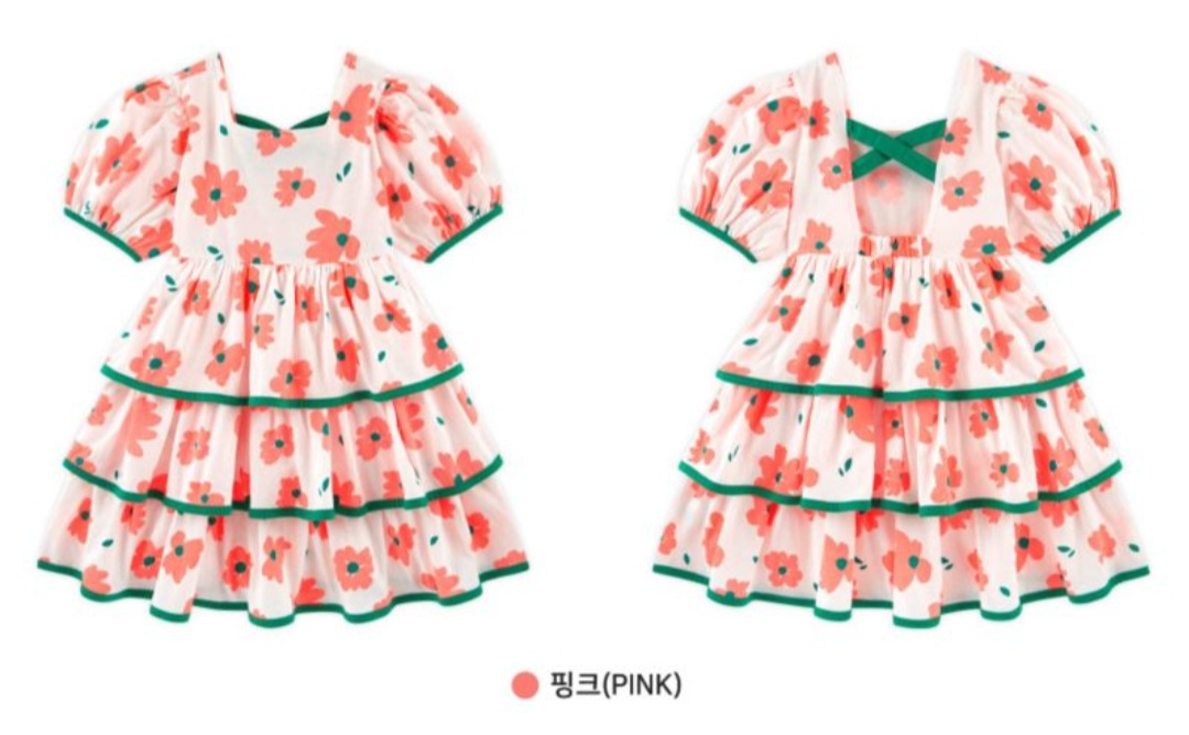 플라워 원피스