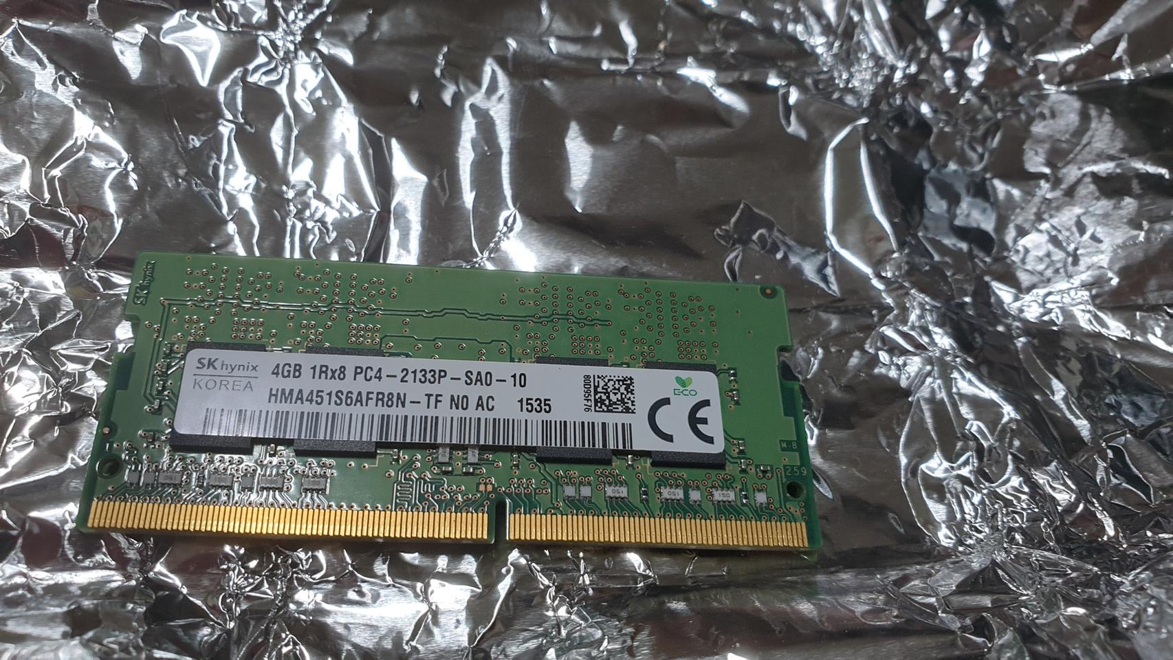 SK하이닉스 노트북 DDR4 4G 2133P 1개