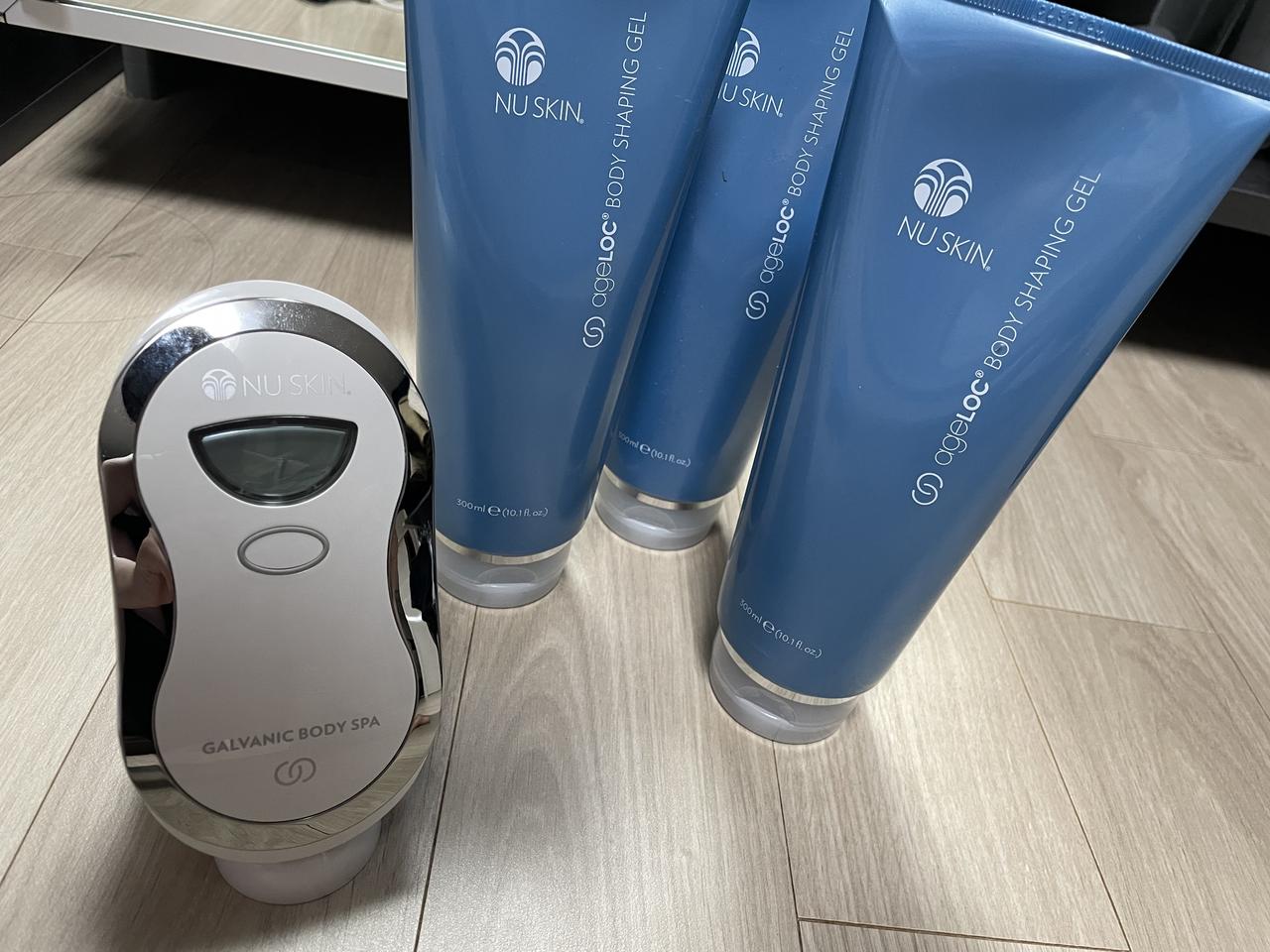 바디 갈바닉 + 미개봉 전용 젤 3개