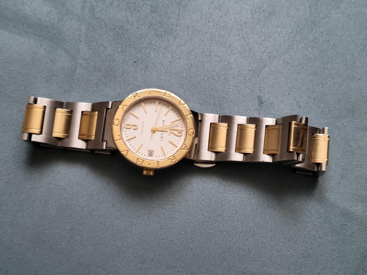 불가리18k콤비시계