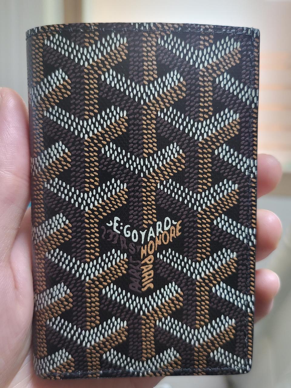 고야드 생피에르 카드지갑 상태S