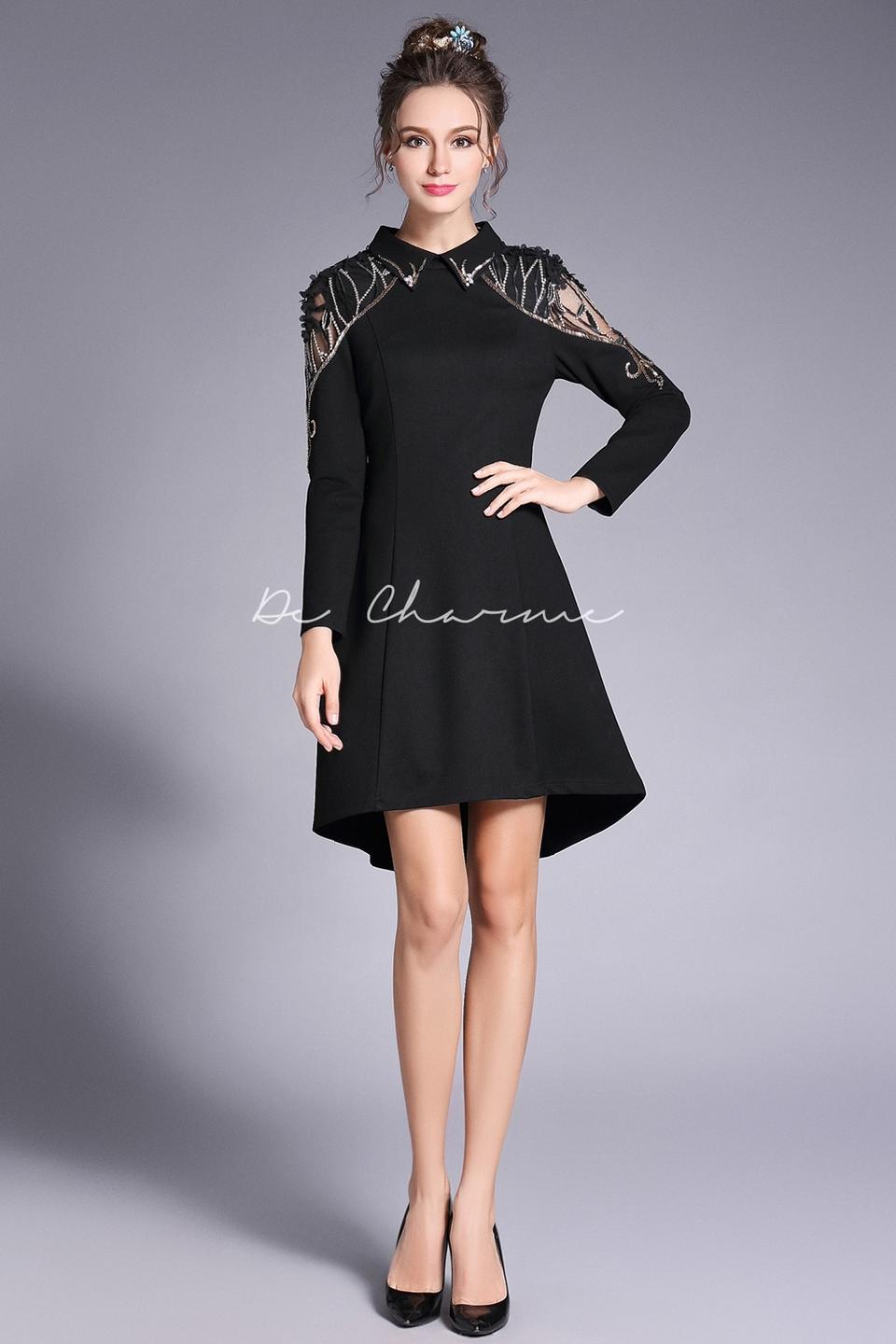 [새상품] 비즈장식 레이스원피스 수입원피스 하객원피스 하객룩