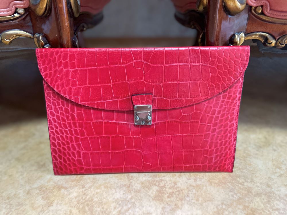 MOHAI 통가죽 클러치백(남여공용)