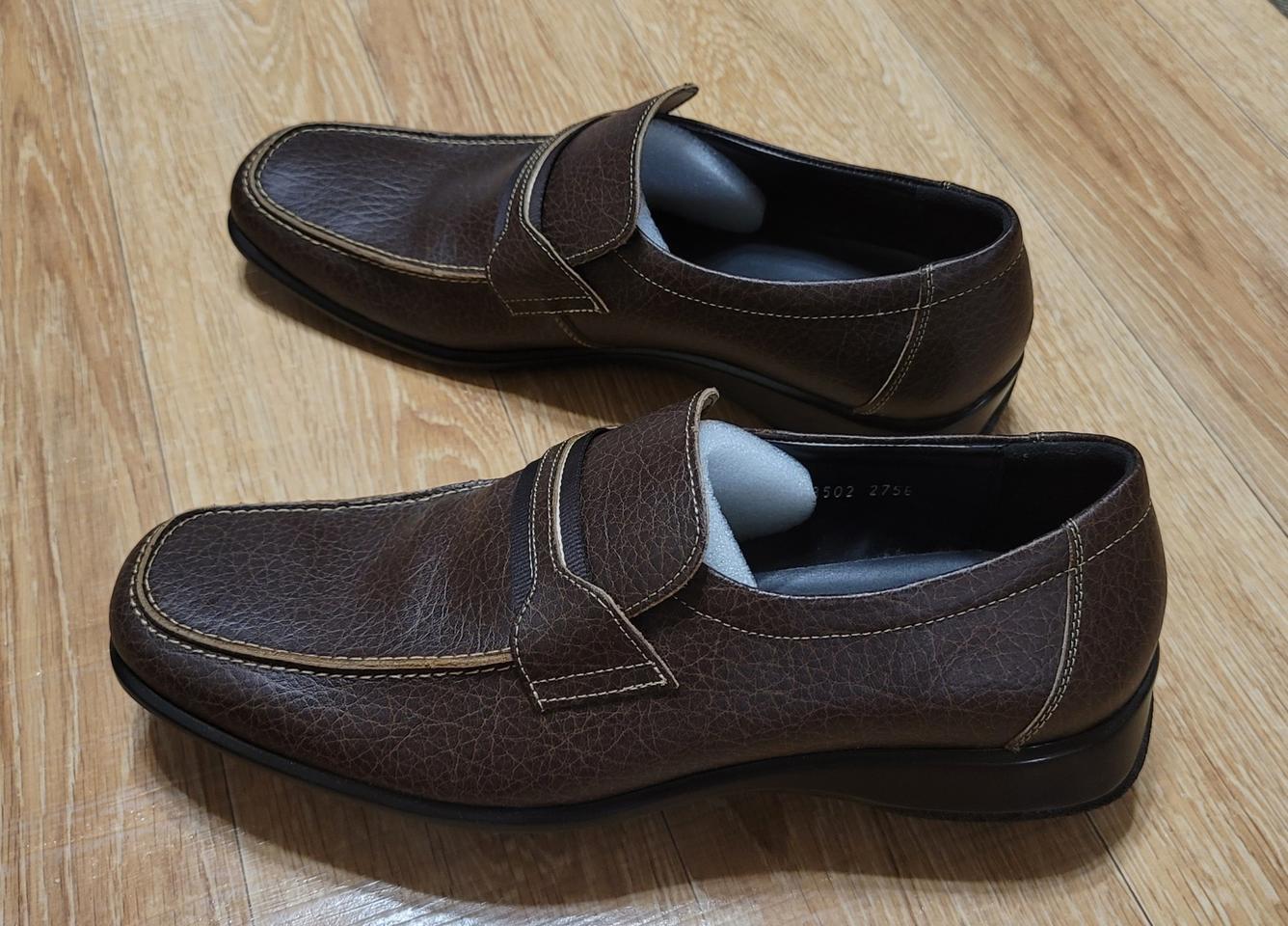 구두/ 신사화/  천연 소가죽/ 미사용