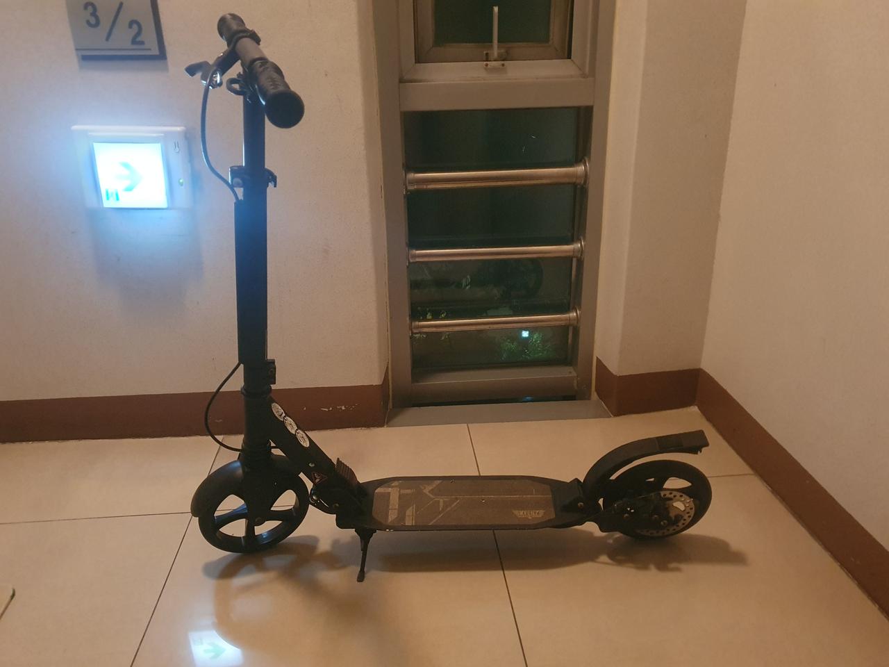 퀵보드 어린이 미니 씽씽 바퀴 led 브레이크 알루미늄