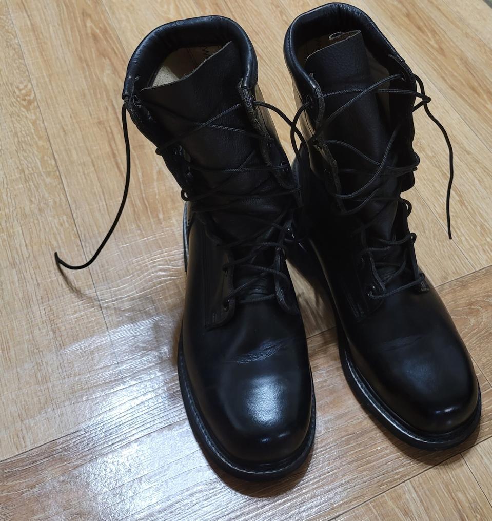 군화/ 소가죽워커/ 간부화/ 천연소가죽