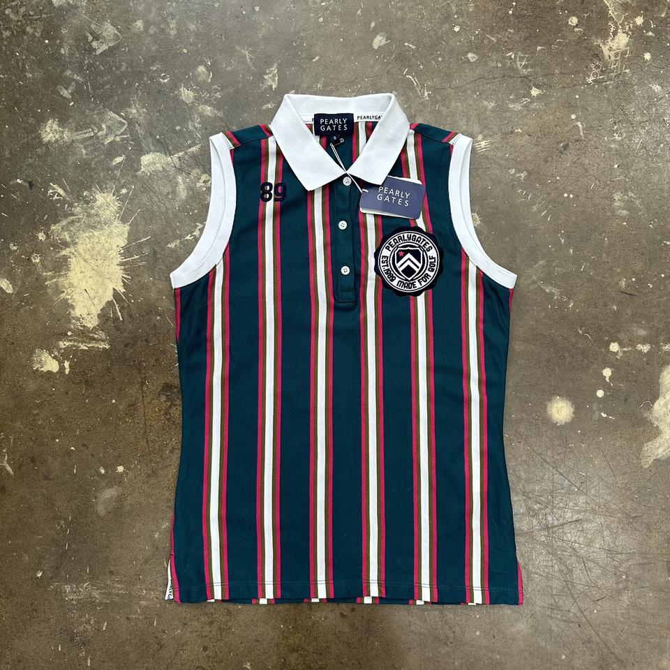 XS) 파리게이츠 골프민소매 티셔츠 골프웨어 여자골프