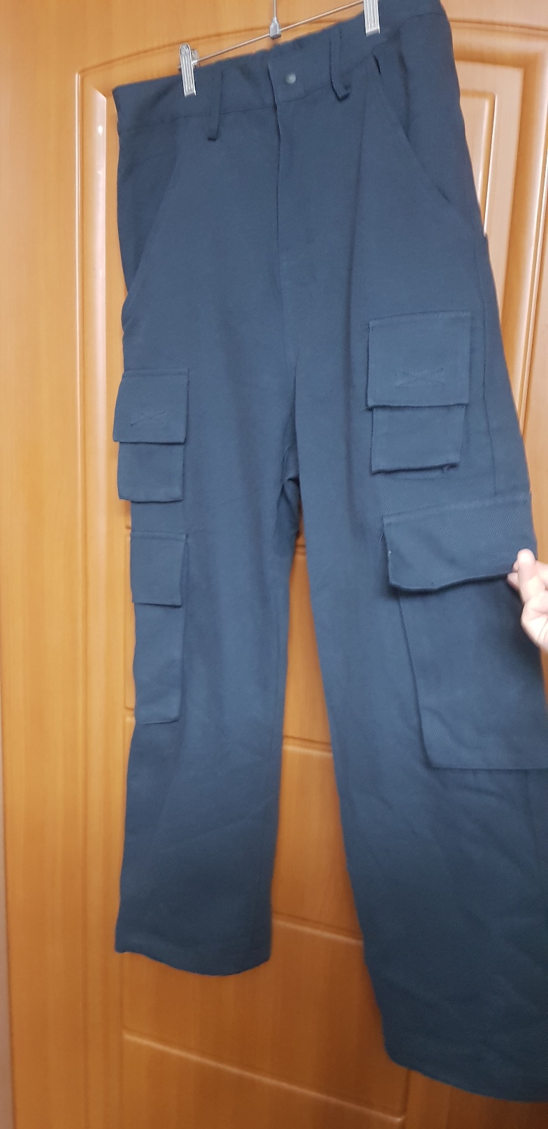 새옷)32~34 일본수출 트윌 뒷밴딩 카고 일자팬츠