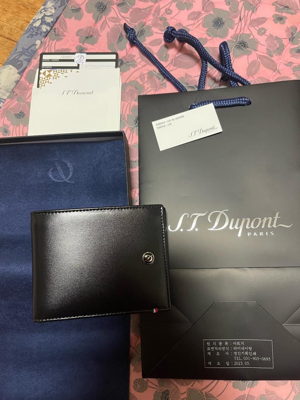 (새상품)듀퐁 남자지갑