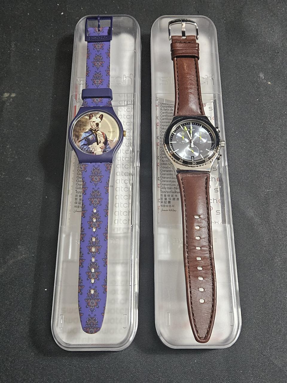 스와치 손목시계