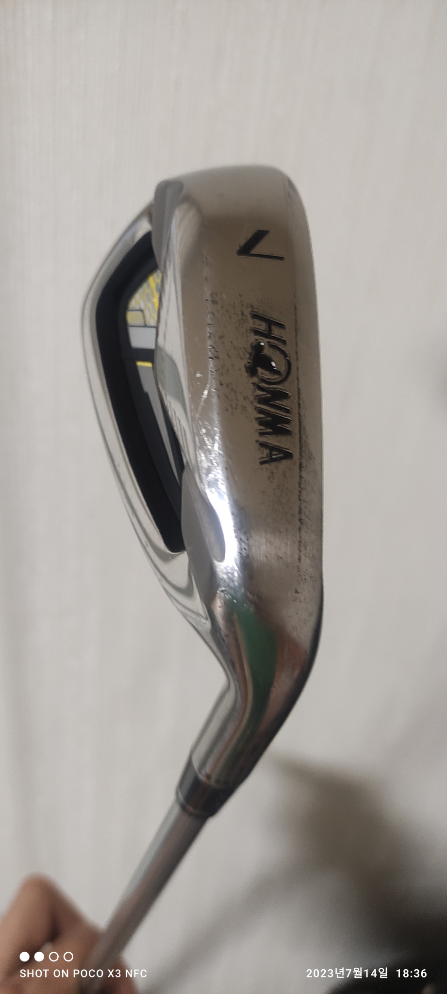 혼마 비즐 525 7번 카본 r 아이언