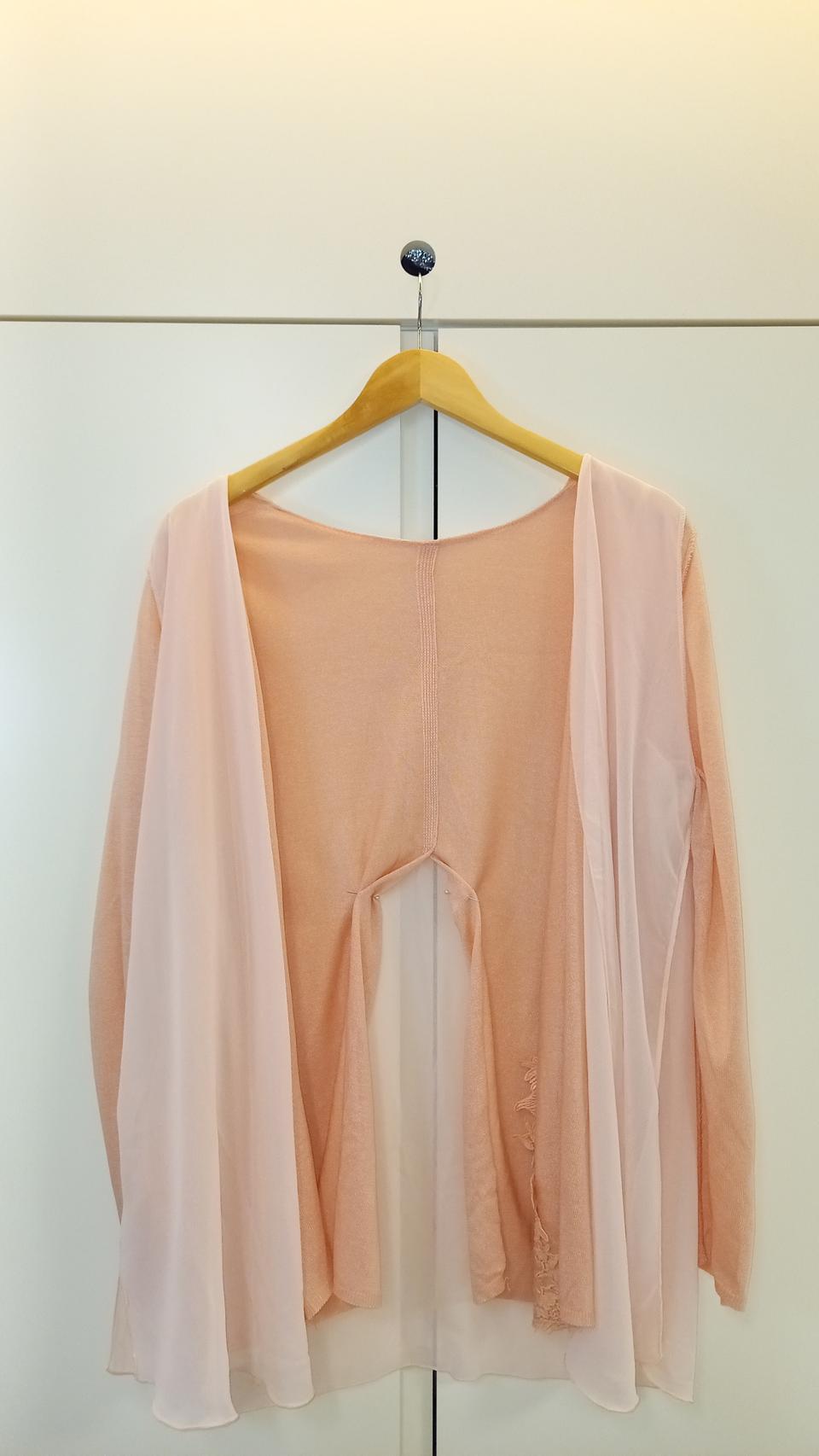 새상품/편의점택배무료배송/인디핑크 긴팔 가디건 / size M/ 푸니코