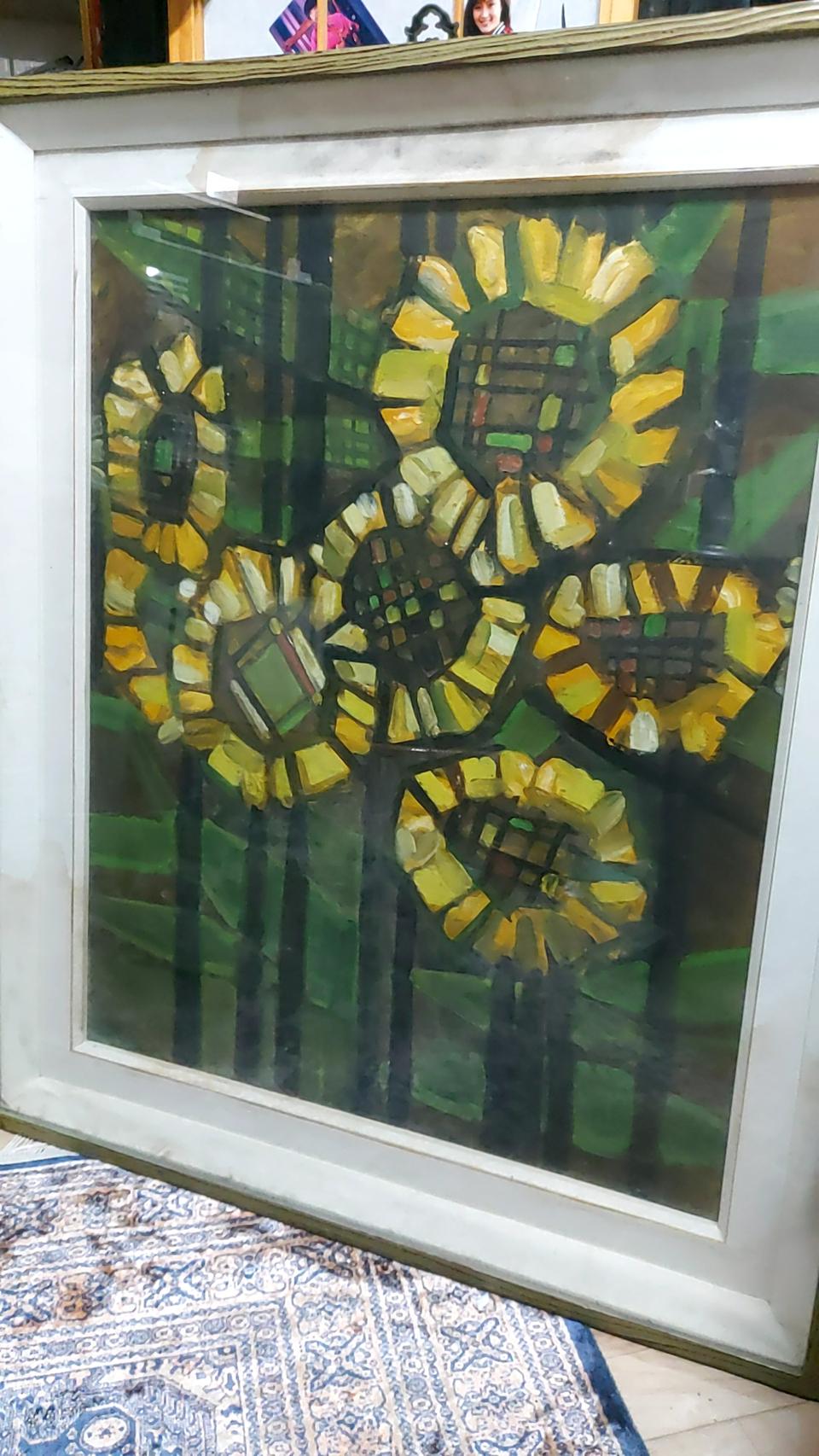 해바라기 ㅡ 유화