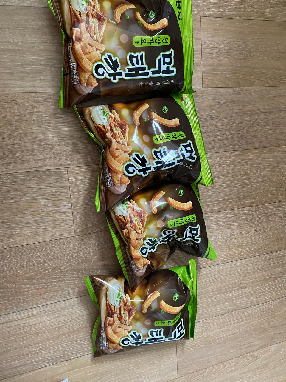 먹태깡 4봉지 팔아요