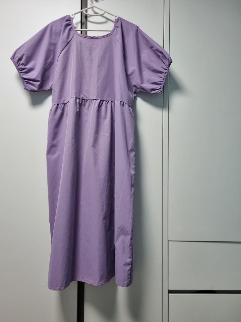 여성 퍼프소매 원피스