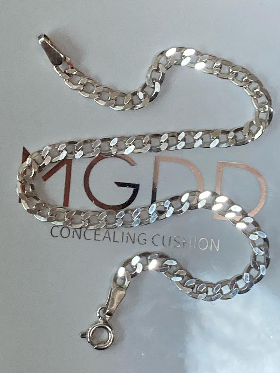 실버 체인팔찌/ 새제품