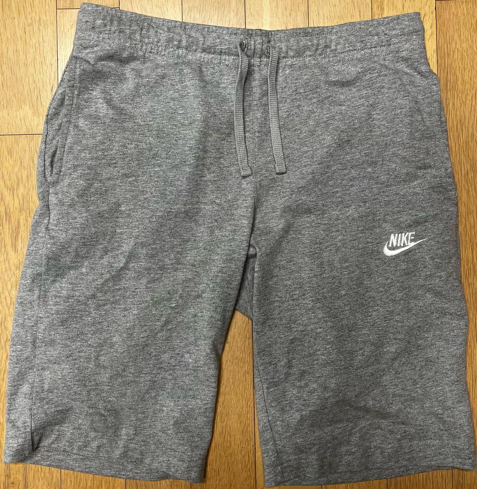 나이키 클럽 저지 쇼츠 팬츠 그레이 L