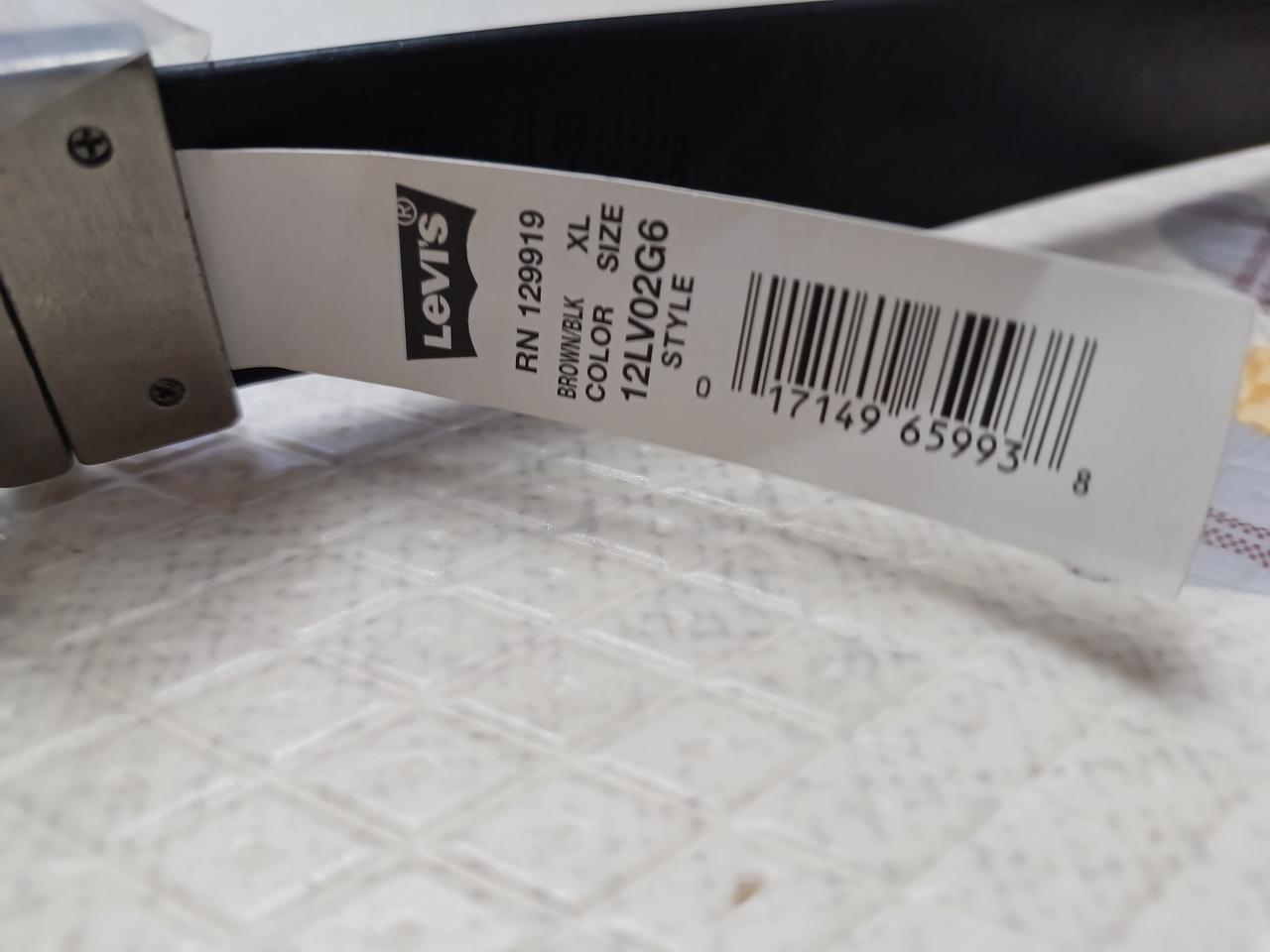 리바이스 가죽벨트