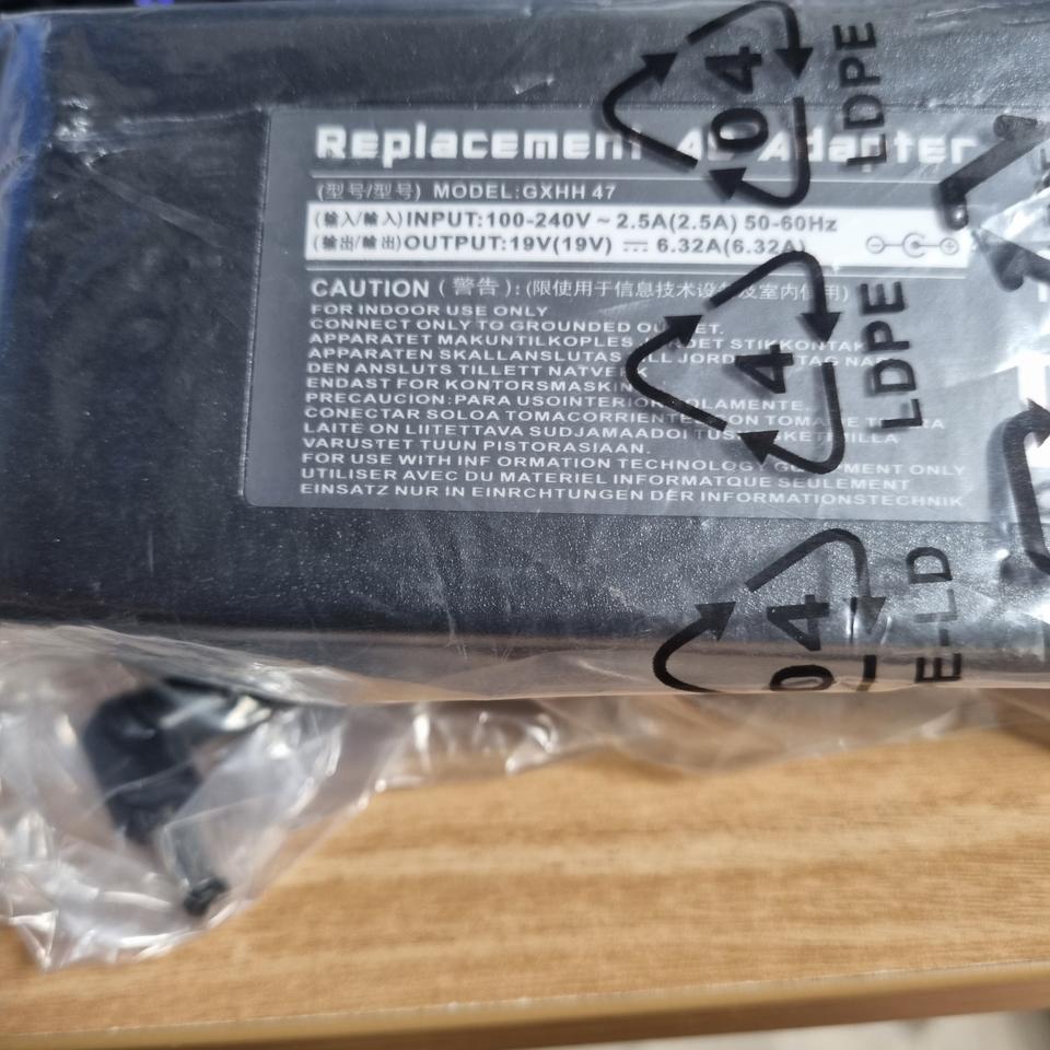 19v 6.32a 노트북 충전기 어댑터