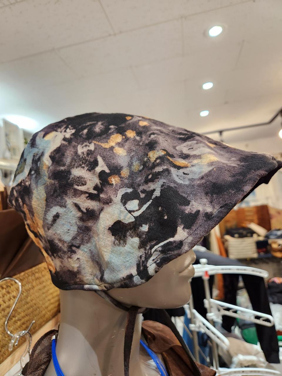 새것)천연염색 모자