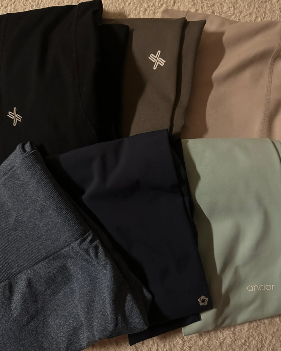 젝시믹스, 안다르, 뮬라웨어, stl 레깅스 6장 일괄판매