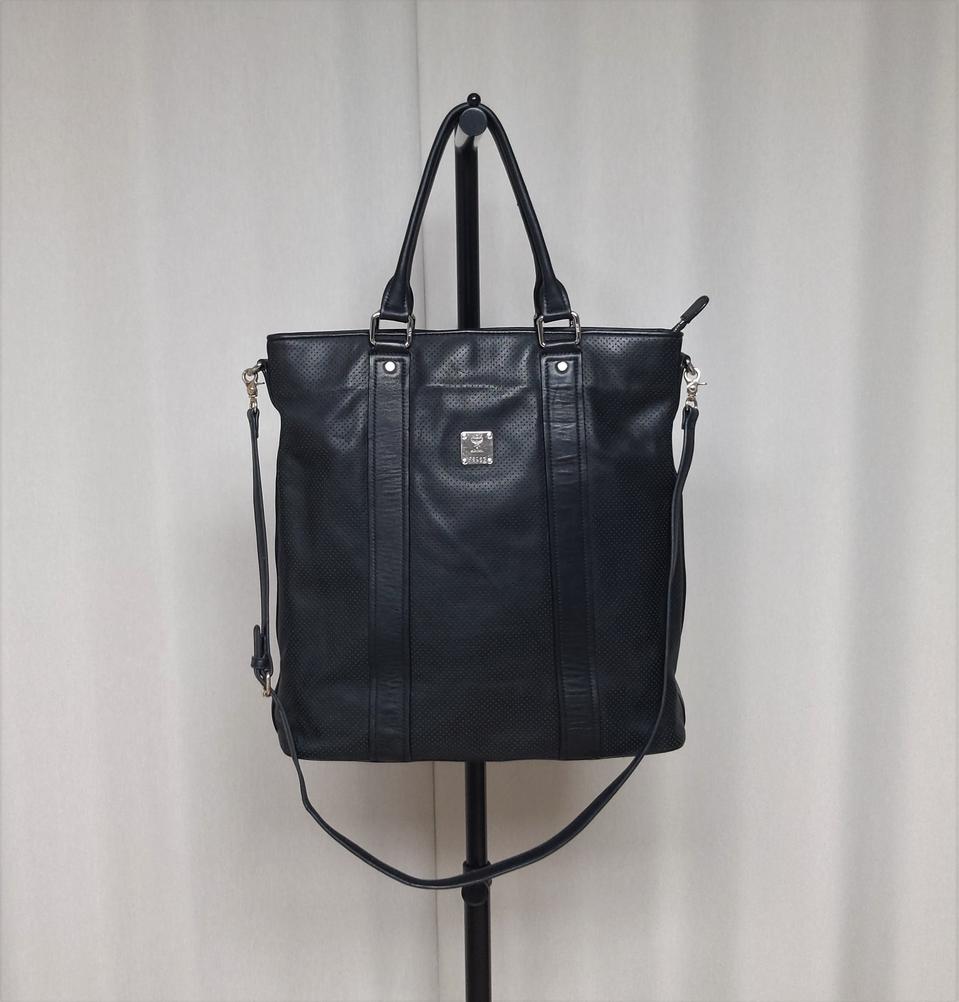 (택포)MCM 가죽 빅팩